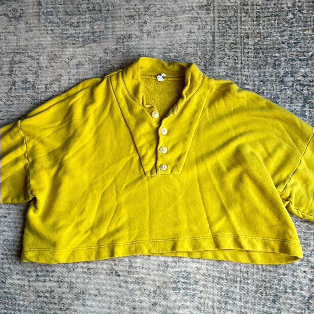 Ilana Kohn Vibrant Yellow Sweatshirt